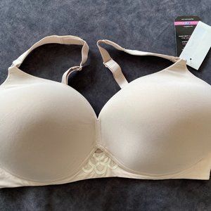 NWT 42D Olga Wire-Free Bra Tan